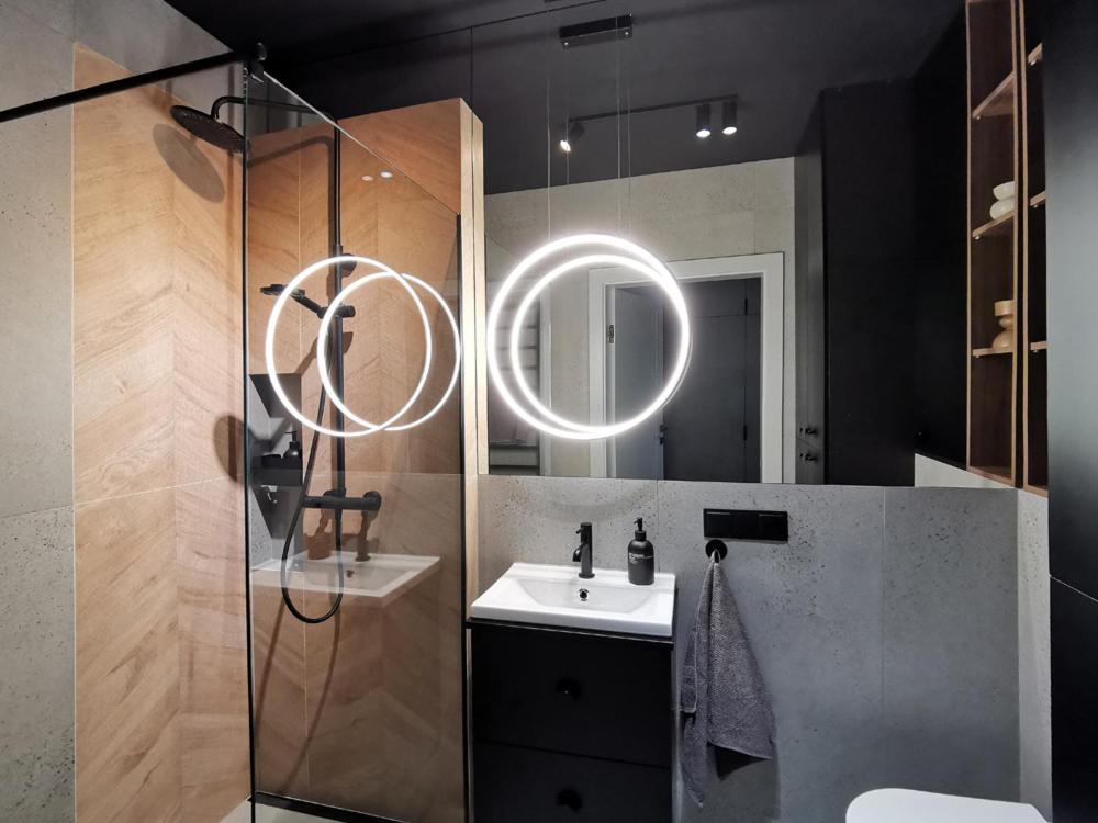 New Garage & Self Check In 24h Taras Miedziana Apartment